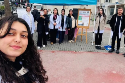 Mudanya Üniversitesi öğrencileri sağlık için seferber oldu