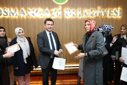 Osmangazili kadınlar geleceğe artık umutla bakıyor