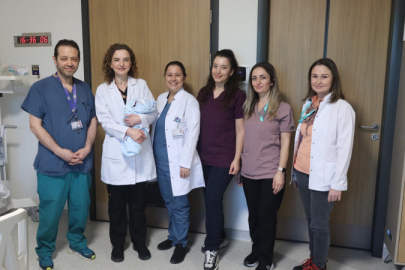 Bursa Şehir Hastanesi Tüp Bebek Merkezi'nde ilk bebek heyecanı