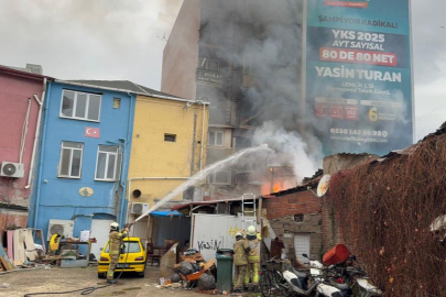 Gemlik’te pide imalathanesinde yangın paniği