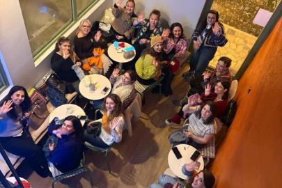 Bursa’da kadınlar örgü için yarıştı