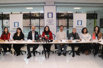 Mimarlar Odası Bursa Şubesi’nden açıklama