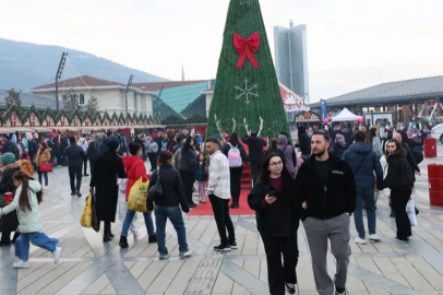 Osmangazi’de yeni yıl heyecanı meydanı sardı