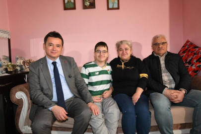 Başkan Aydın, özel bireyin mutluluğuna ortak oldu