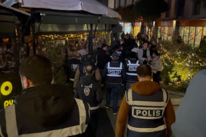 Bursa'da yılbaşı öncesi polis uygulamasında çok sayıda şüpheli yakalandı