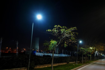 UEDAŞ, sokak lambalarında led dönüşüm sürecini başlattı