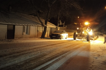 İnegöl Belediyesi karla mücadele için teyakkuzda