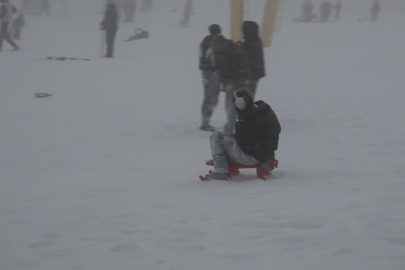 Uludağ'a haftasonu akını