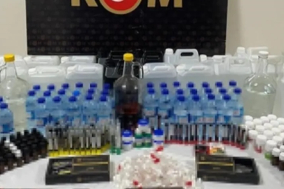 Bursa'da yılbaşı öncesi kaçak alkol ve sigara operasyonu