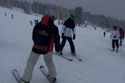 Yılbaşında turistlerin gözdesi Uludağ oldu