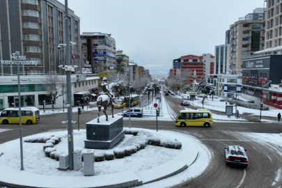 Bursa yeni yıla karla uyandı...Beyaz güzellik havadan böyle görüntülendi