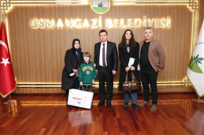 Başkan Aydın’dan Yağız Efe’ye destek