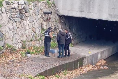 Bursa'da dere kenarında erkek cesedi bulundu