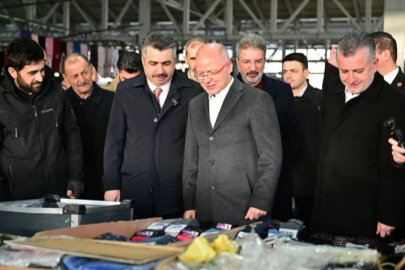 Başkan Yılmaz, pazar esnafıyla buluştu