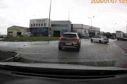 Bursa'da cadde ortasında driftin bedeli 58 bin lira oldu