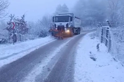 Büyükşehir’den kar mesaisi