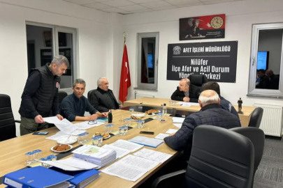 Nilüfer’de afetlere karşı hazırlık tatbikatı