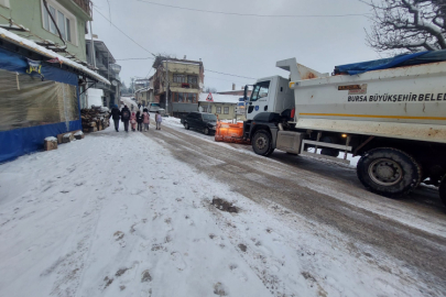 Büyükşehir’de kış mesaisi sürüyor