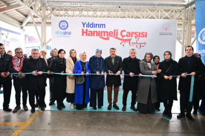 Yıldırım’a Hanımeli Çarşısı