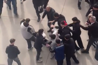 Bursa'da gençlerin kavgasında korku dolu anlar