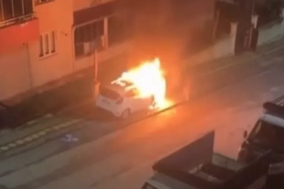 Bursa'da otomobiller küle döndü