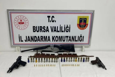 İznik'te Jandarma'dan silah operasyonu