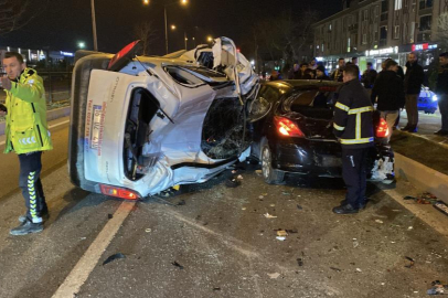 Bursa'da zincirleme kaza: 1 ölü, 1 yaralı