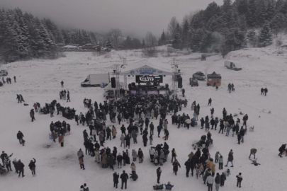 Bursa’da Kış Festivali'ne yoğun katılım trafiği felç etti