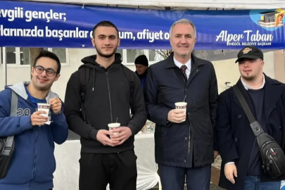 İnegöl'den öğrencilere ücretsiz çorba ikramı