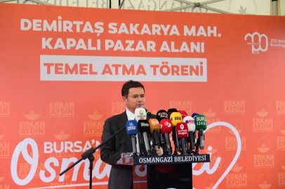 Osmangazi Belediyesi’nden Demirtaş’a Kapalı Pazar Alanı