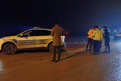 Bursa'da 'Dur' ihtarına uymadı, kaza yapınca yakalandı