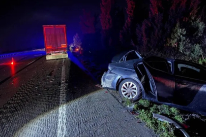 Bursa'da otoyolda can pazarı