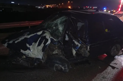 Bursa'da sabah saatlerinde korkunç kaza: 2 ağır yaralı