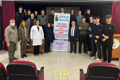 Bursa'da liseliler herkese örnek oluyor