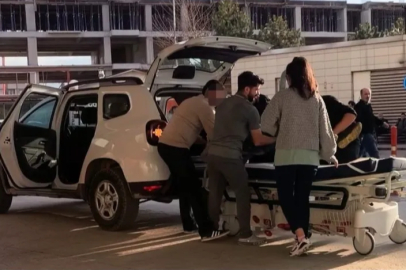 İnegöl'de yaralıyı bagajda acile getirdiler