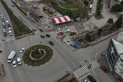 Gemlik'te trafiği rahatlatan düzenleme