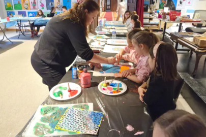 İnegöl’de sömestr tatili sanatla renklendi