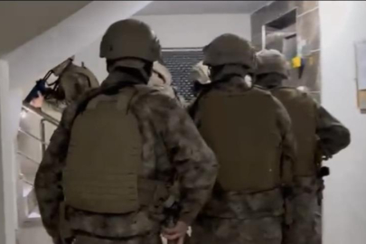 Bursa merkezli 5 ilde Sarallar çetesine operasyon