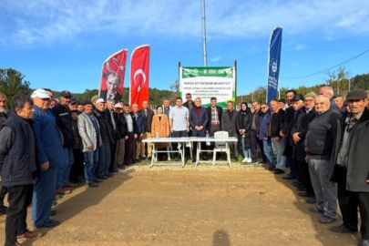 Bursa Büyükşehir'in kırsal kalkınma destekleri sürüyor