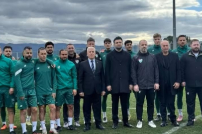 Büyükşehir Belediyesi'nden Bursaspor'a güçlü destek