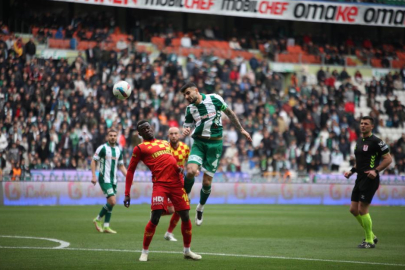 Konyaspor ile Göztepe 14. randevuda