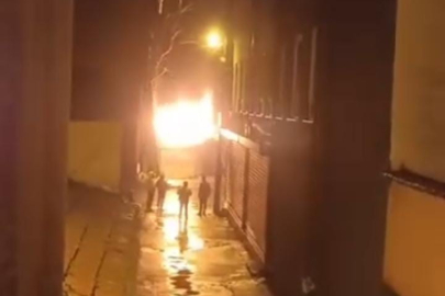 Bursa'da depo yangını, korku dolu anlar yaşattı