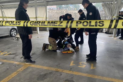 Bursa'da dereye düşen adam kalp masajıyla hayata döndürüldü