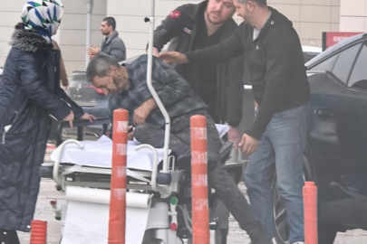 Bursa'da çatıdan düşen adam yaralandı