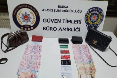 Bursa'da suçüstü yakalanan hırsız tutuklandı