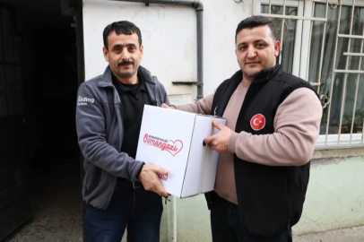 Osmangazi’de Ramazan kolisi dağıtımı devam ediyor