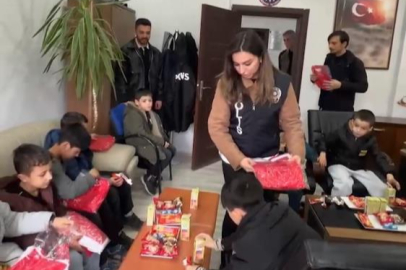 Bursa'da polisten çocuklara yönelik sosyal farkındalık etkinliği