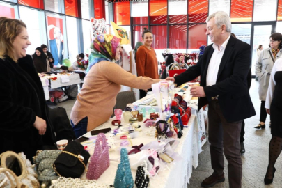 Girişimci kadınları bir araya getiren sokak