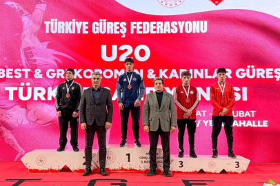 U20 Serbest Güreş Türkiye Şampiyonası sona erdi