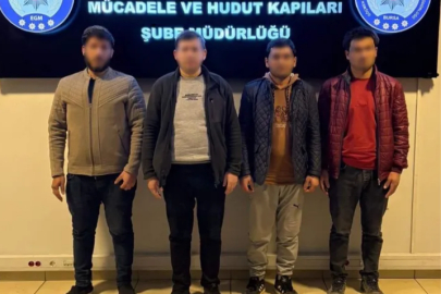 Bursa'da kaçak işçi operasyonu: 4 kişi yakalandı